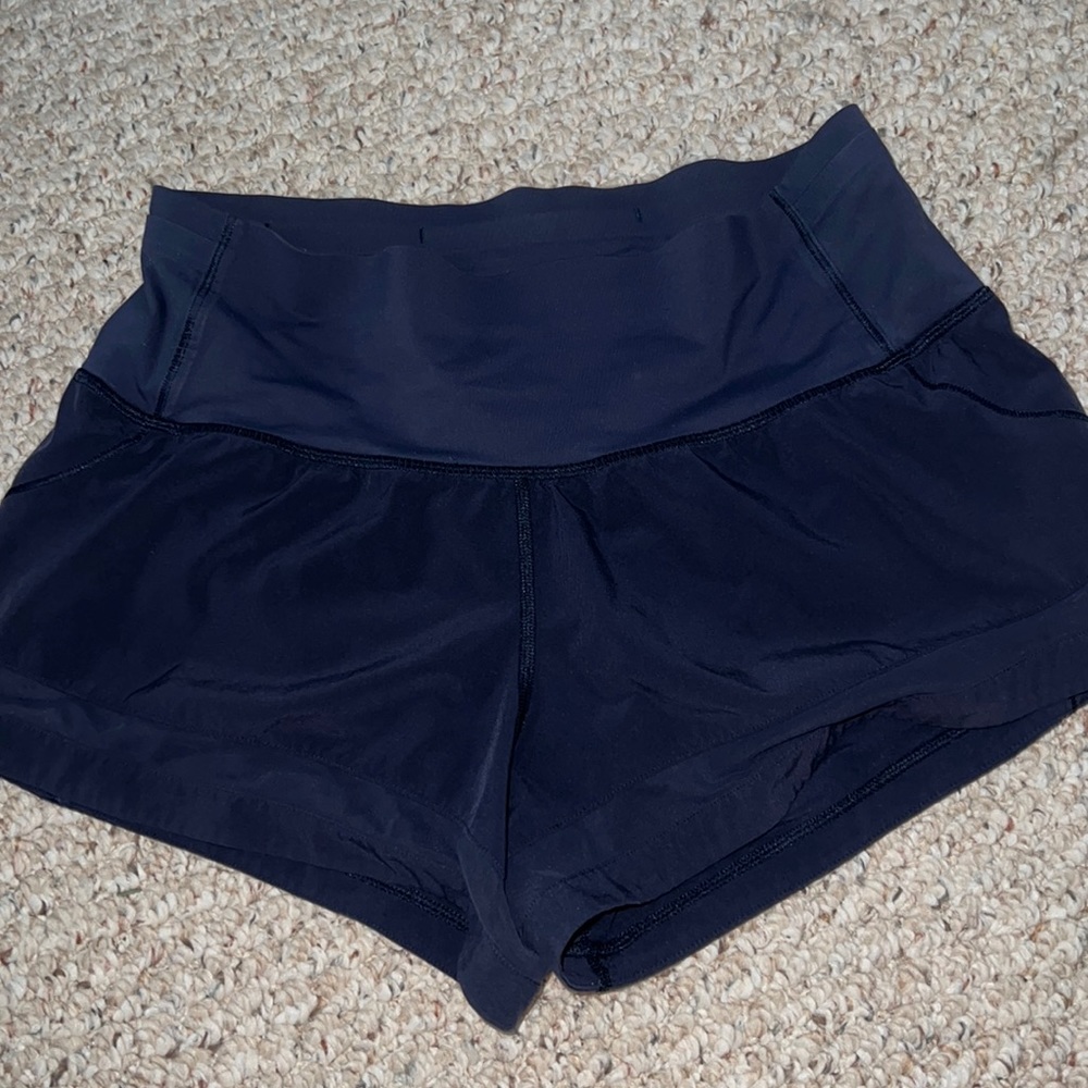 Lululemon lined running shorts